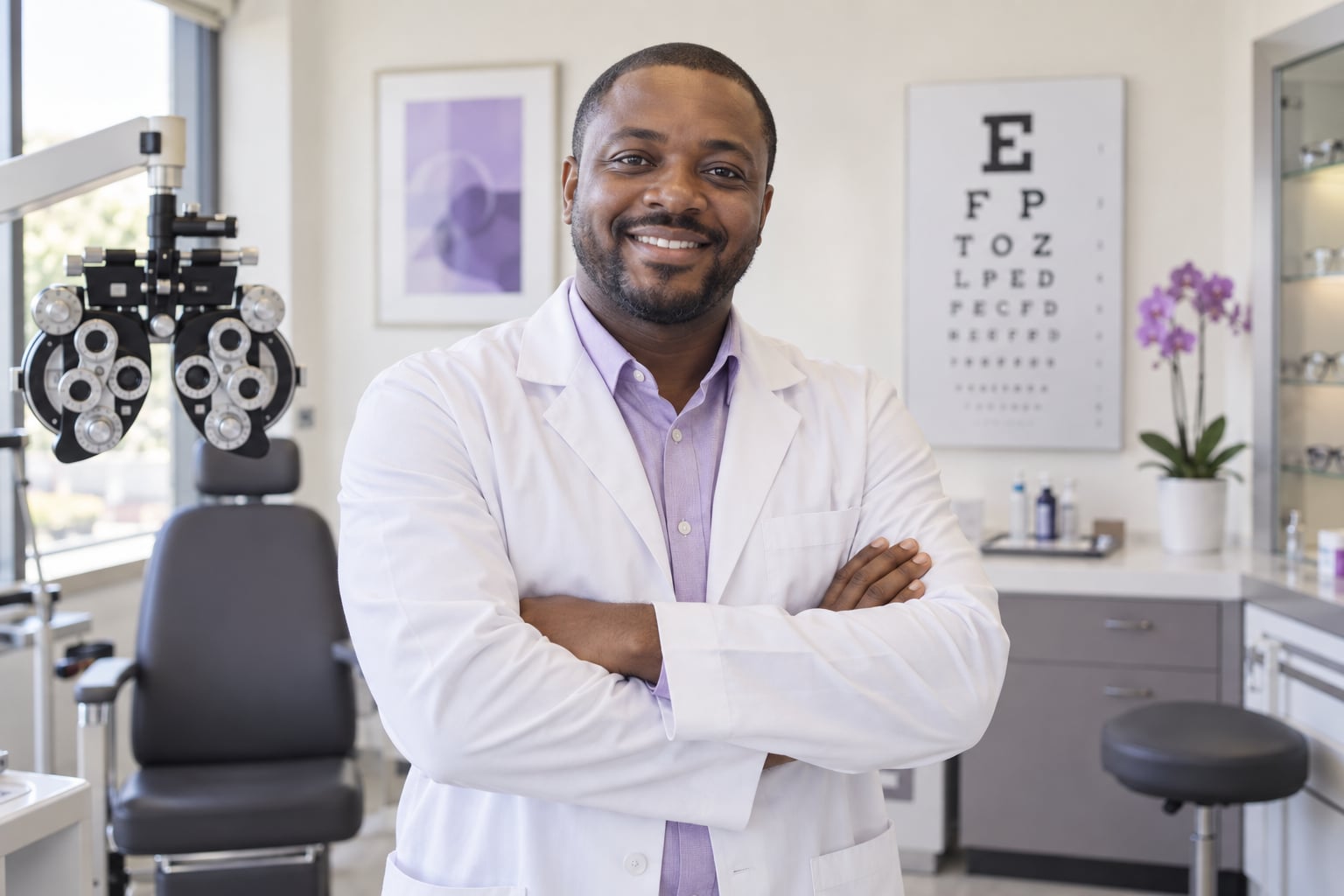 A Clearer View, A Warmer Welcome — Precision eye care, thoughtful guidance and quality eyewear in Lekki.